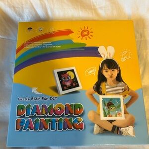 DIY Stitch & Angel Diamond Painting Kit for Kids